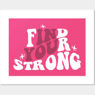 Find Your Strong Muscle Tank, Inspirational Tank Top, Gym Tank Top, Cute Workout Shirt, Gym Tank, Gift For Her Posters and Art